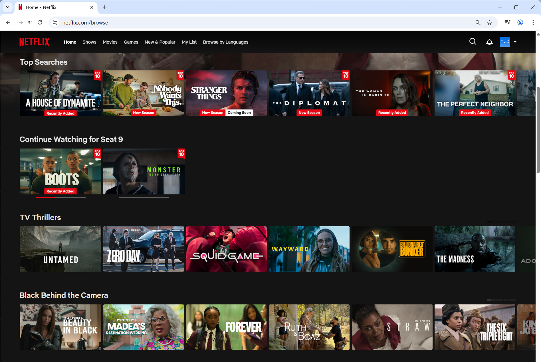 在roxybrowser浏览器免费看netflix,高清,无需账号!