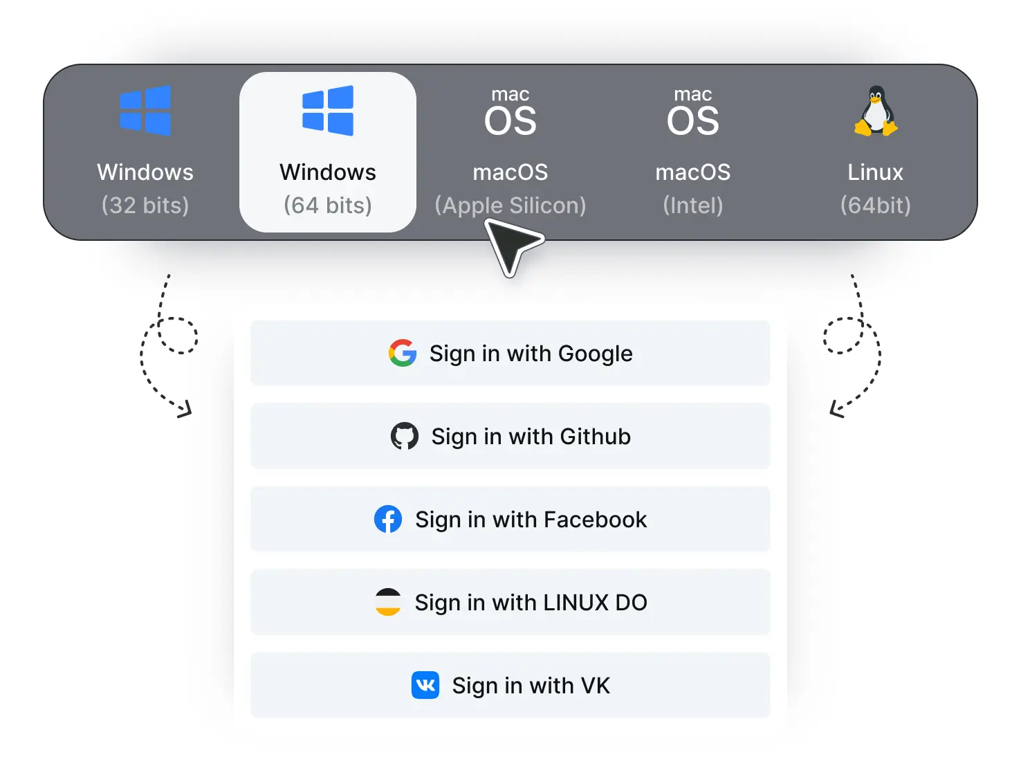 Download and install RoxyBrowser for Windows, macOS, or Linux..webp