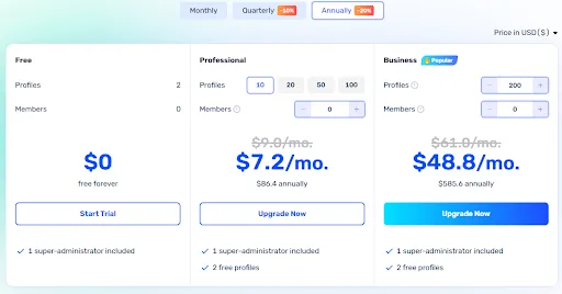 AdsPower Pricing Structure.webp