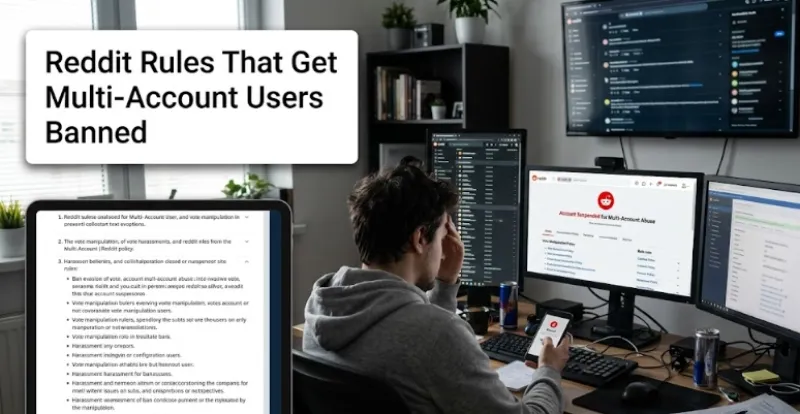 Reddit Rules That Get Multi-Account Users Banned