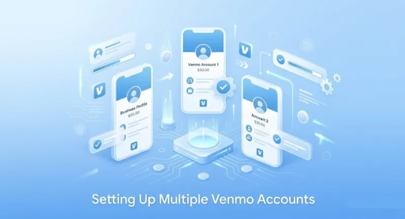 Steps for setting up multiple Venmo accounts safely