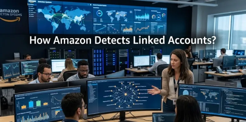 how Amazon detects linked seller accounts