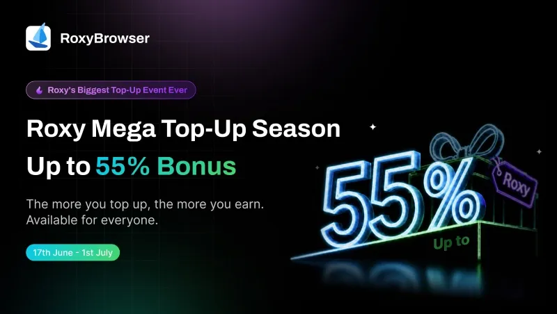 top up event