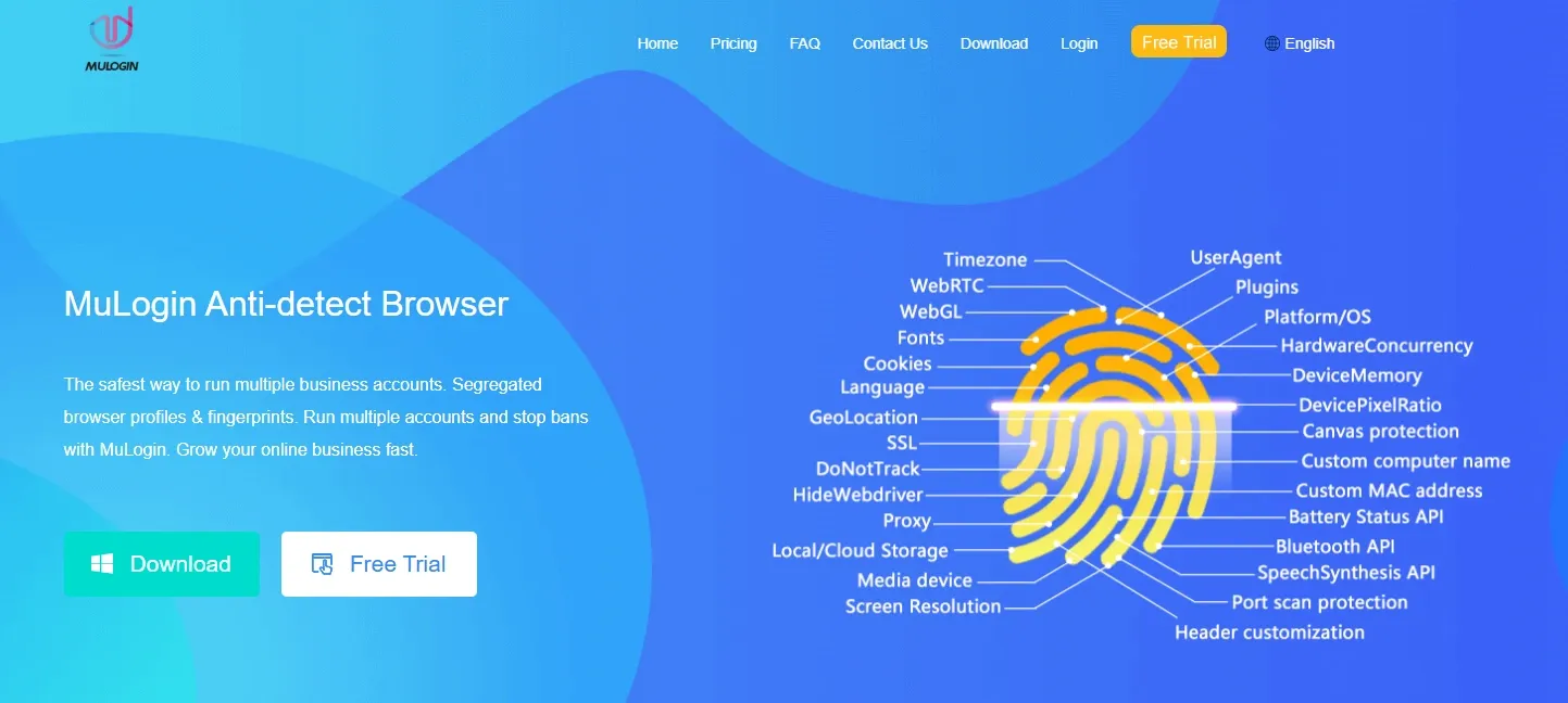 mulogin homepage picture
