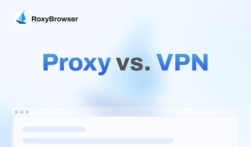 Proxy vs VPN