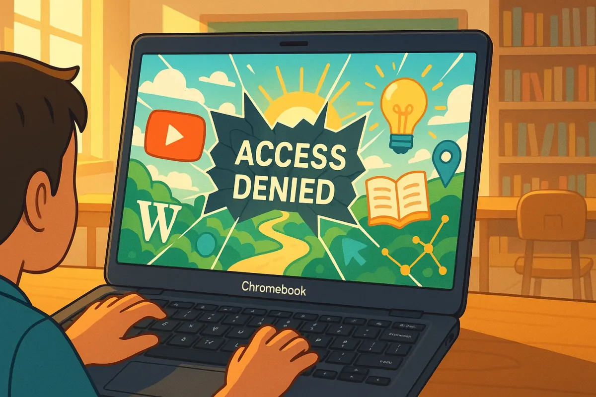 如何在学校 Chromebook 上访问被封锁的网站（无需 VPN）