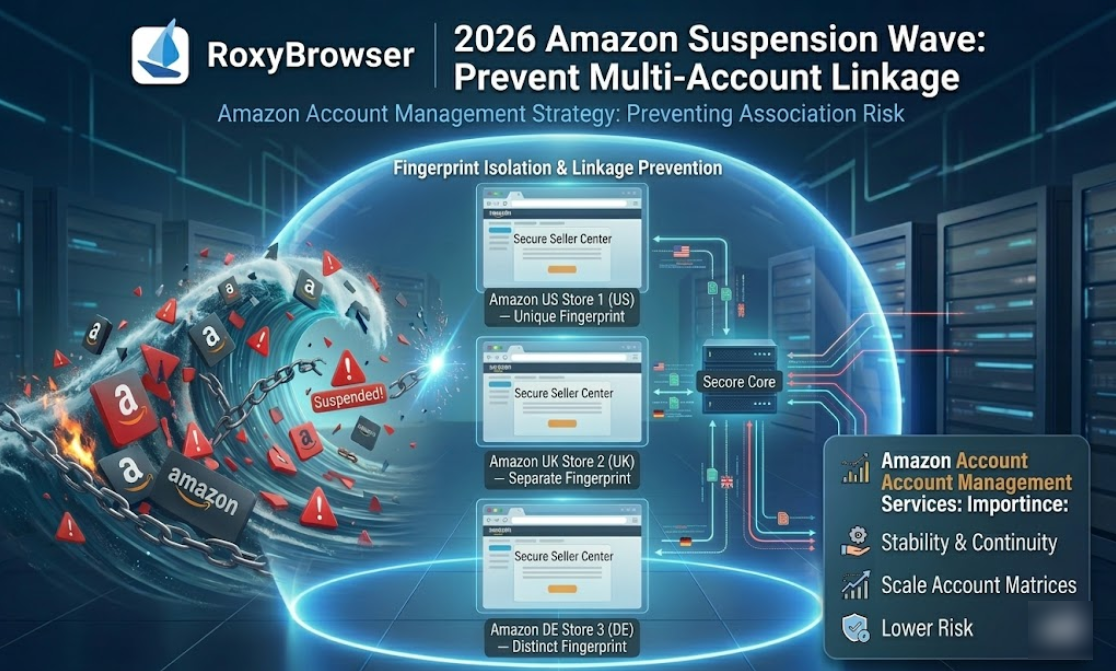 2026 Amazon Suspension Wave: How to Manage Multiple Accounts Without IP Linkage