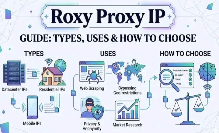Roxy Proxy IP Guide: Types, Uses & How to Choose