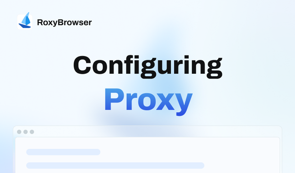 What Does Configure Proxy Mean?