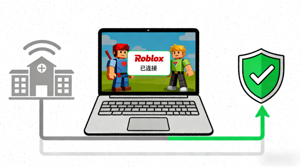 2025亲测有效！在校免安装畅玩Roblox的6个妙招
