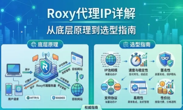 Roxy代理IP详解：从底层原理到选型指南