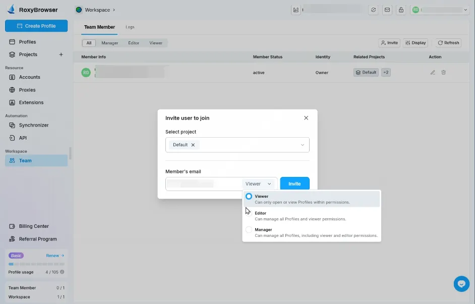 RoxyBrowser Team Collaboration.webp