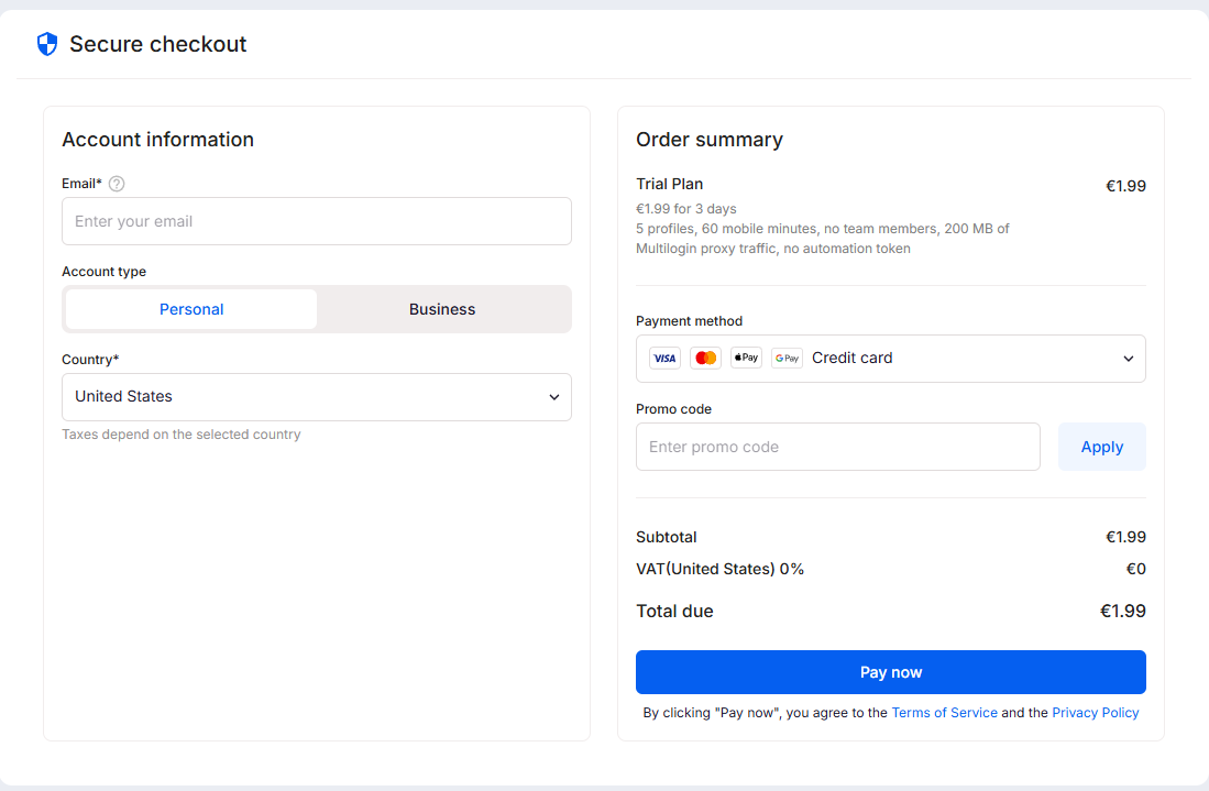 Multilogin checkout.png