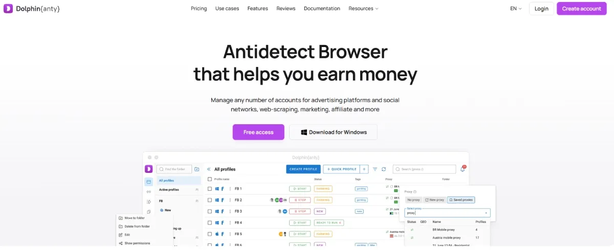 proxy browser - dolpin anty.webp