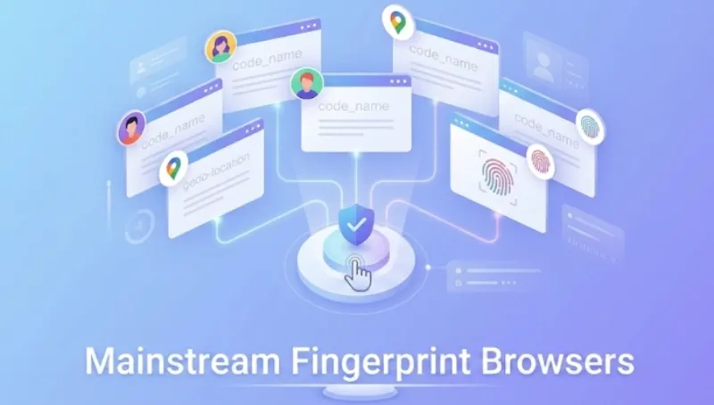 Mainstream fingerprint browsers