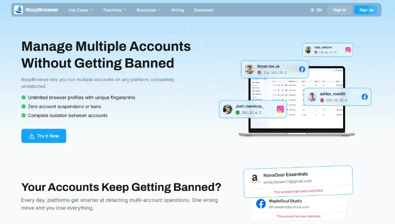 Multiple Telegram account management