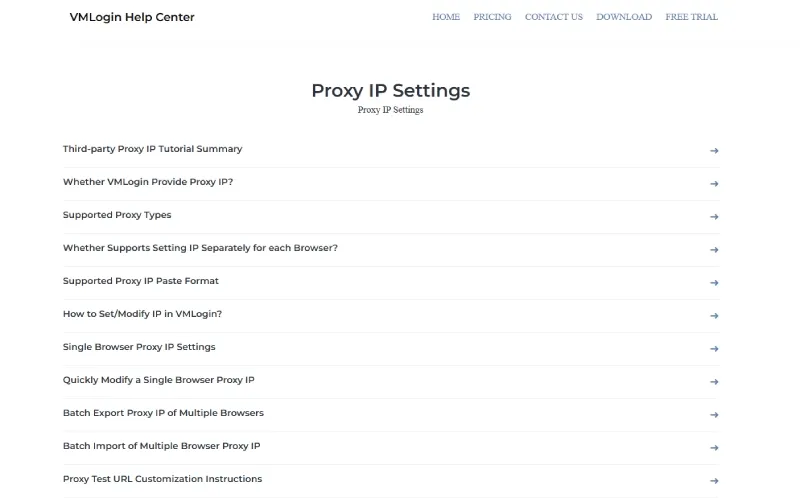 VMLogin import third-party IP guideline 