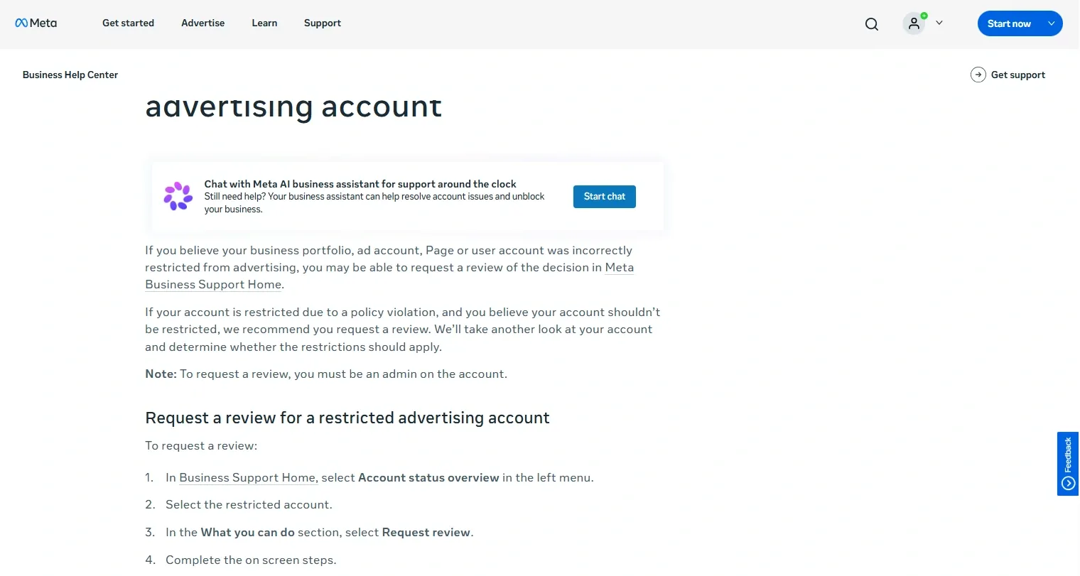 meta accountqualityrestrictionstatus